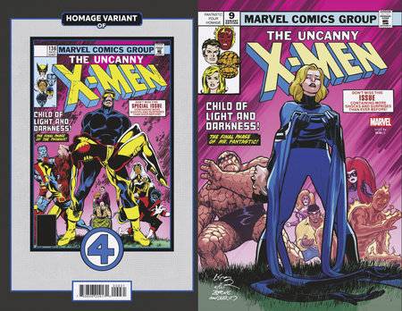Uncanny X-Men #9 (DAVID LOPEZ FANTASTIC FOUR HOMAGE VAR)