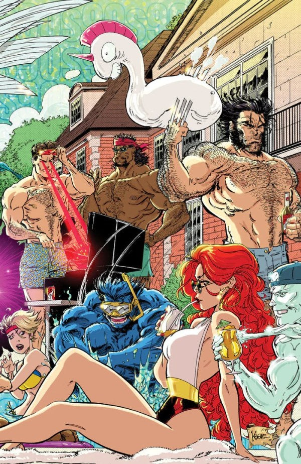 NYX #1 (Unknown Comics / Comic Traders / Sleeping Giant Kaare Andrews Connecting Virgin Variant)