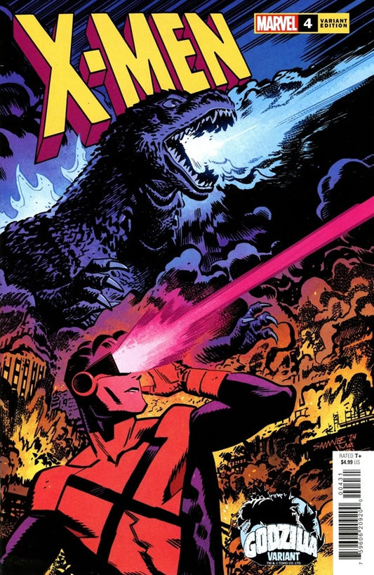X-Men #4 (Chris Samnee Godzilla Variant)