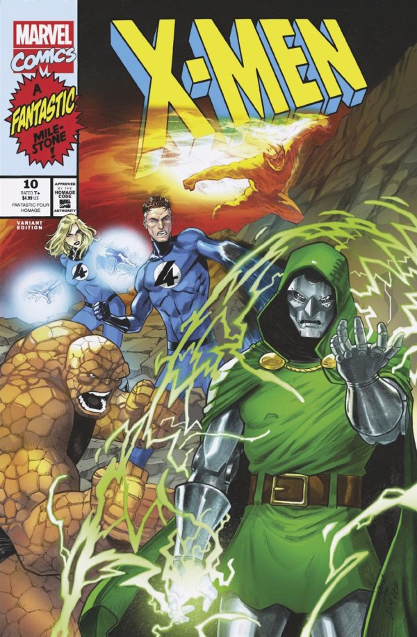 X-Men #10 (Michele Bandini Fantastic Four Homage Variant)