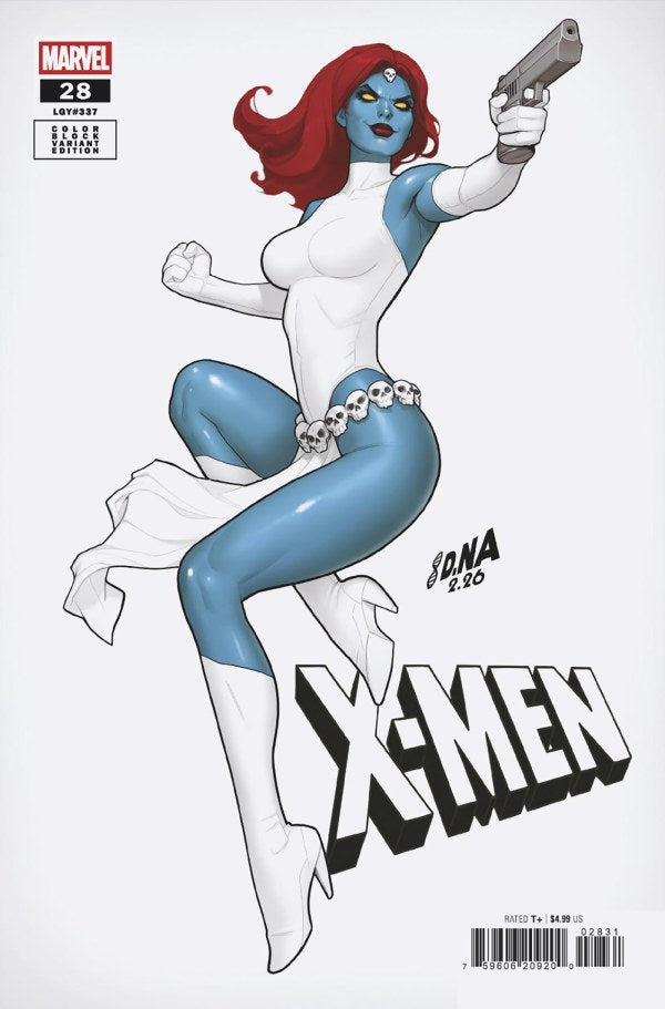 X-Men #28 (David Nakayama Color Block White Variant)