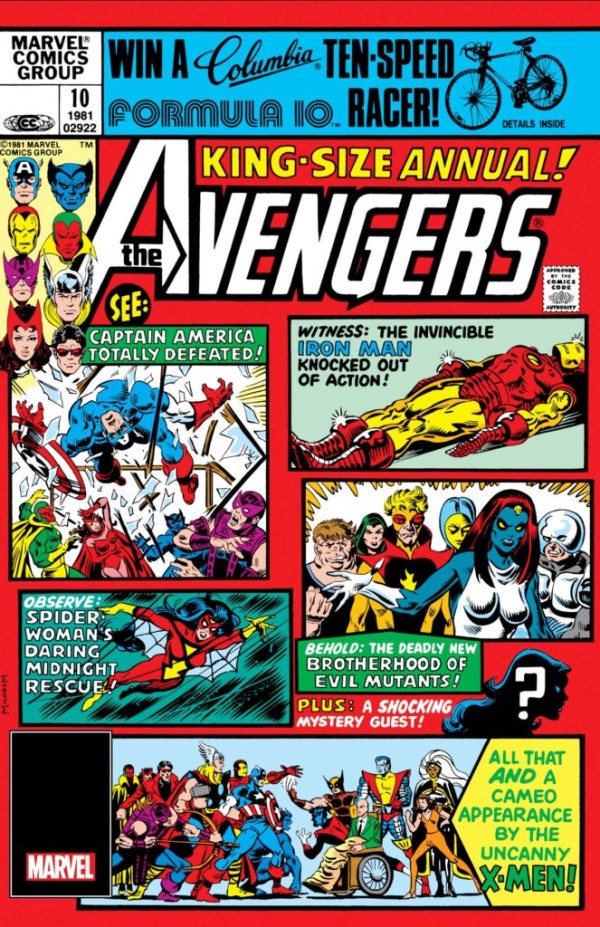 The Avengers Annual #10 (Facsimile Edition (2024) Foil Variant)