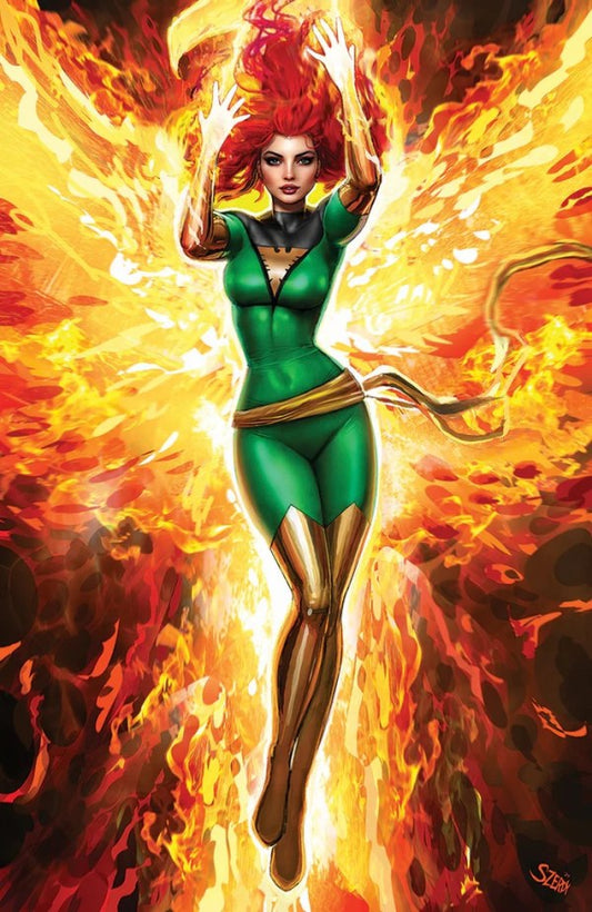 Phoenix #1 (Unknown Comics / Comic Traders / Sleeping Giant SDCC 2024 Nathan Szerdy Foil Virgin Variant)