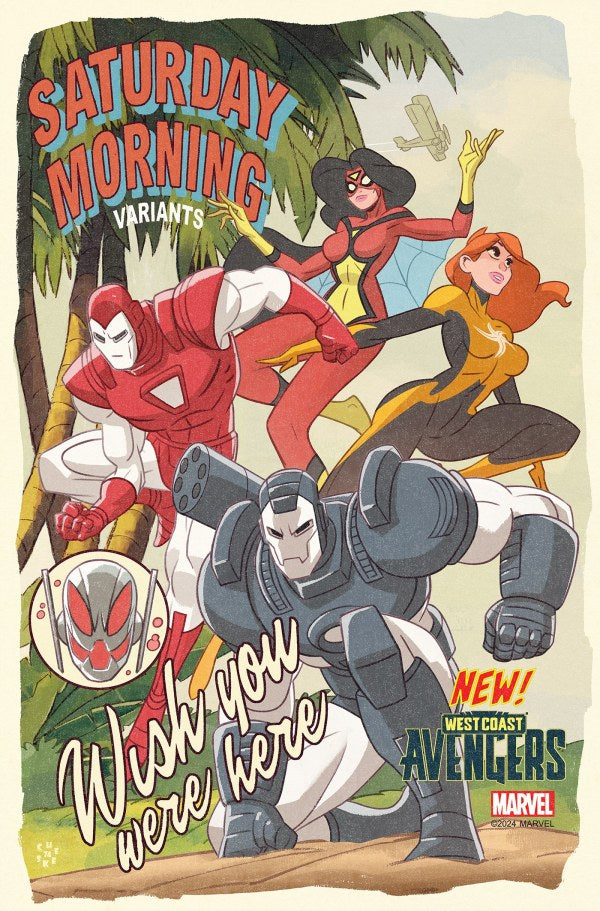 West Coast Avengers #1 (Sean Galloway Saturday Morning Variant)