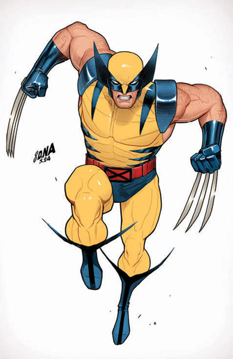 Wolverine #88 (Facsimile Edition 2024 Unknown Comics SDCC David Nakayama Virgin Variant)