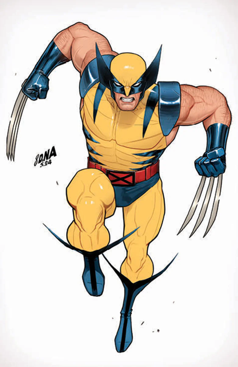 Wolverine #88 (Facsimile Edition 2024 Unknown Comics SDCC David Nakayama Virgin Variant)