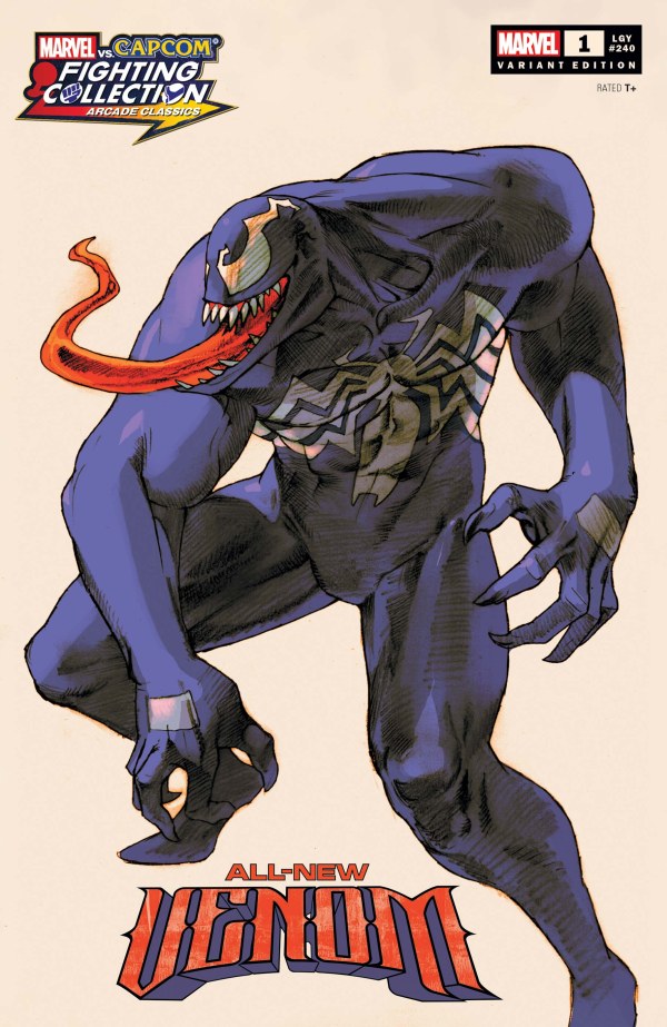All-New Venom #1 (Bengus Marvel vs. Capcom Variant)