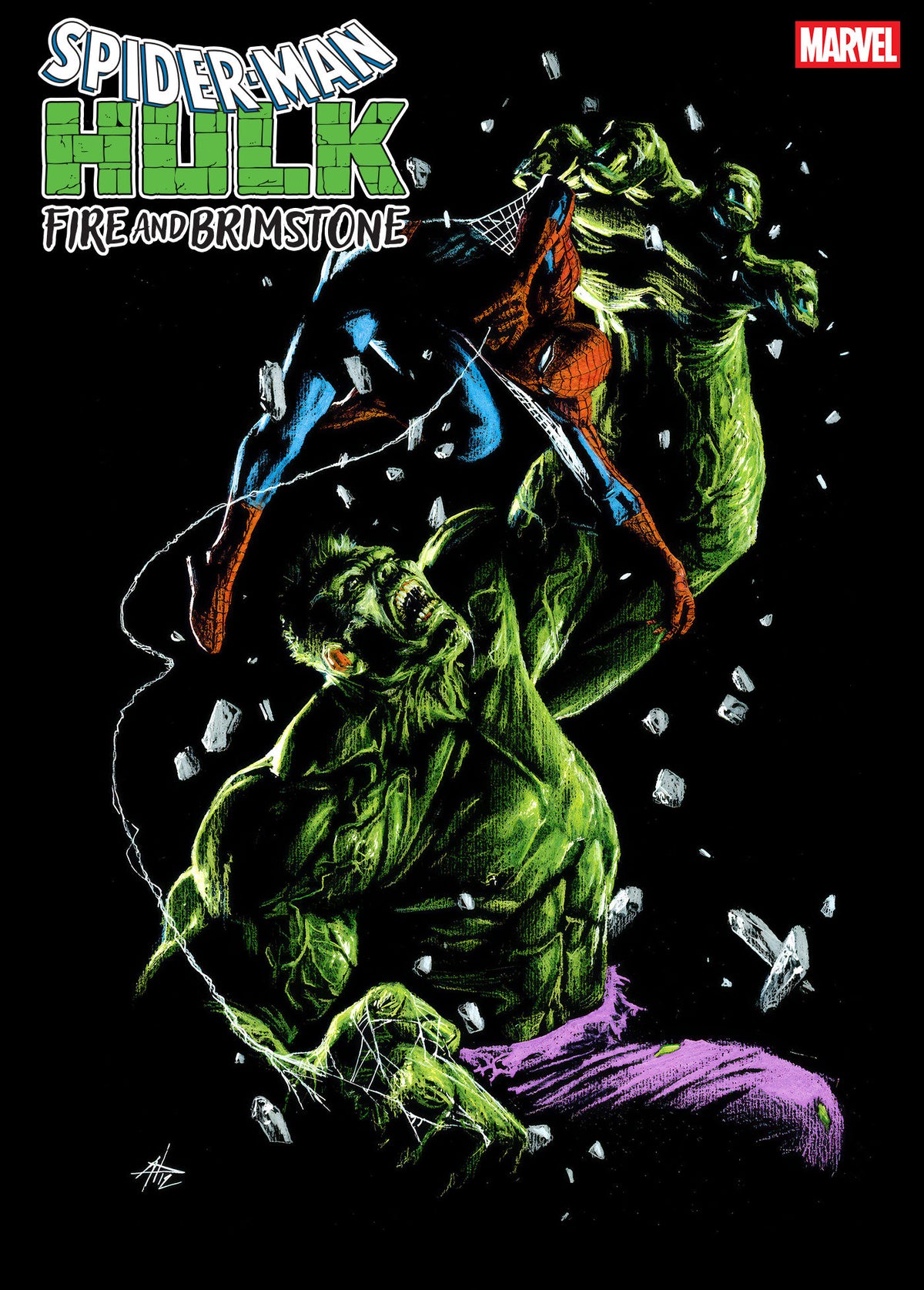 SPIDER-MAN/HULK: FIRE AND BRIMSTONE #3 (GABRIELE DELL'OTTO VARIANT) - PREORDER