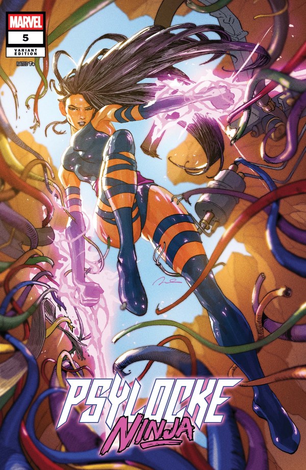 Psylocke: Ninja #5 (Gerald Parel Variant)