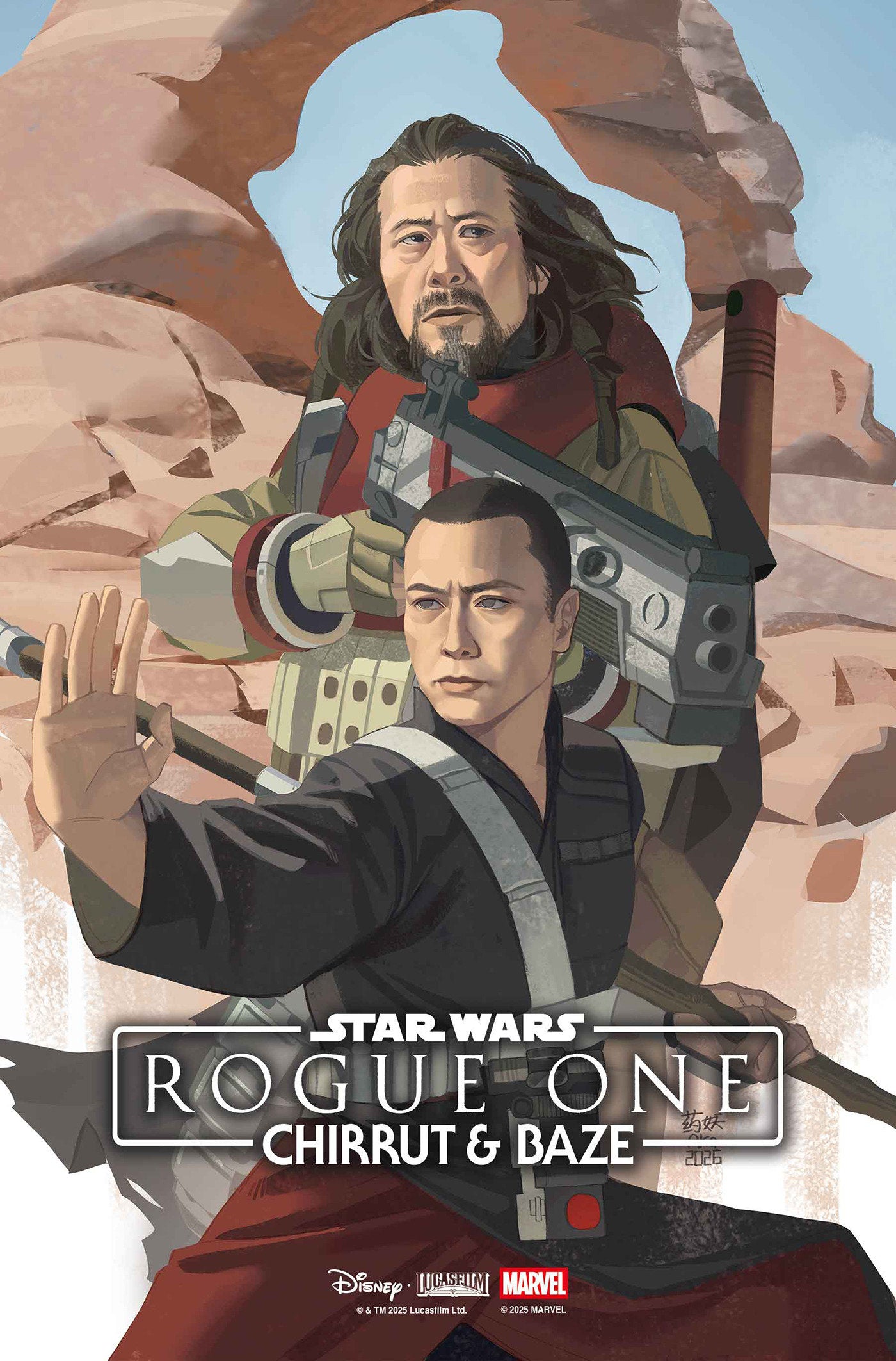 STAR WARS: ROGUE ONE - CHIRRUT & BAZE #1 (AKA VARIANT) - PREORDER