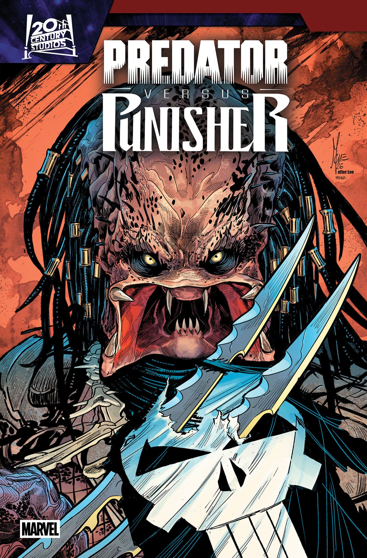 PREDATOR VS. PUNISHER #3 (COVER B MARCO CHECCHETTO HOMAGE VARIANT) - PREORDER