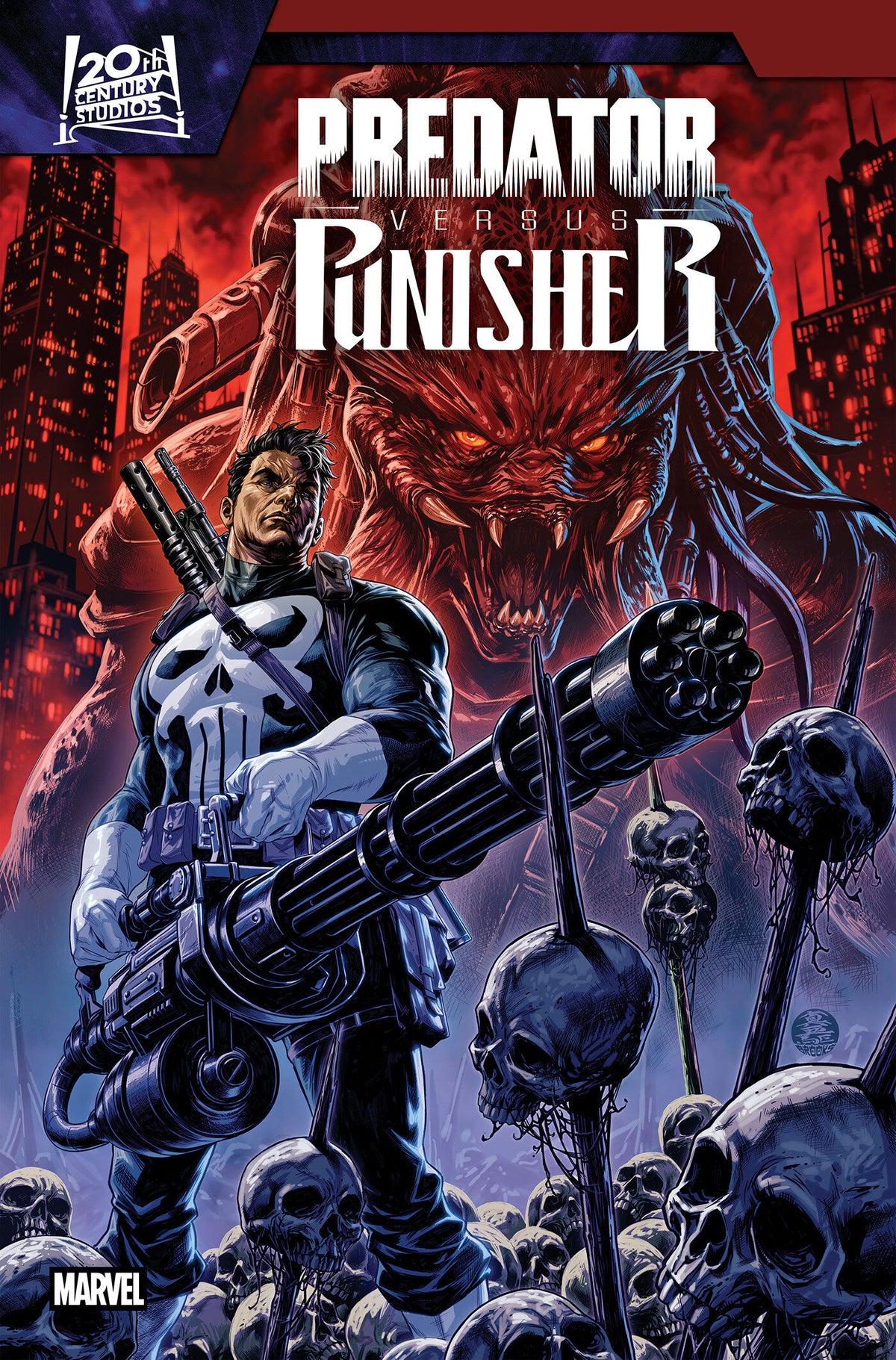 PREDATOR VS. PUNISHER #3 (COVER D MARK BROOKS VARIANT) - PREORDER