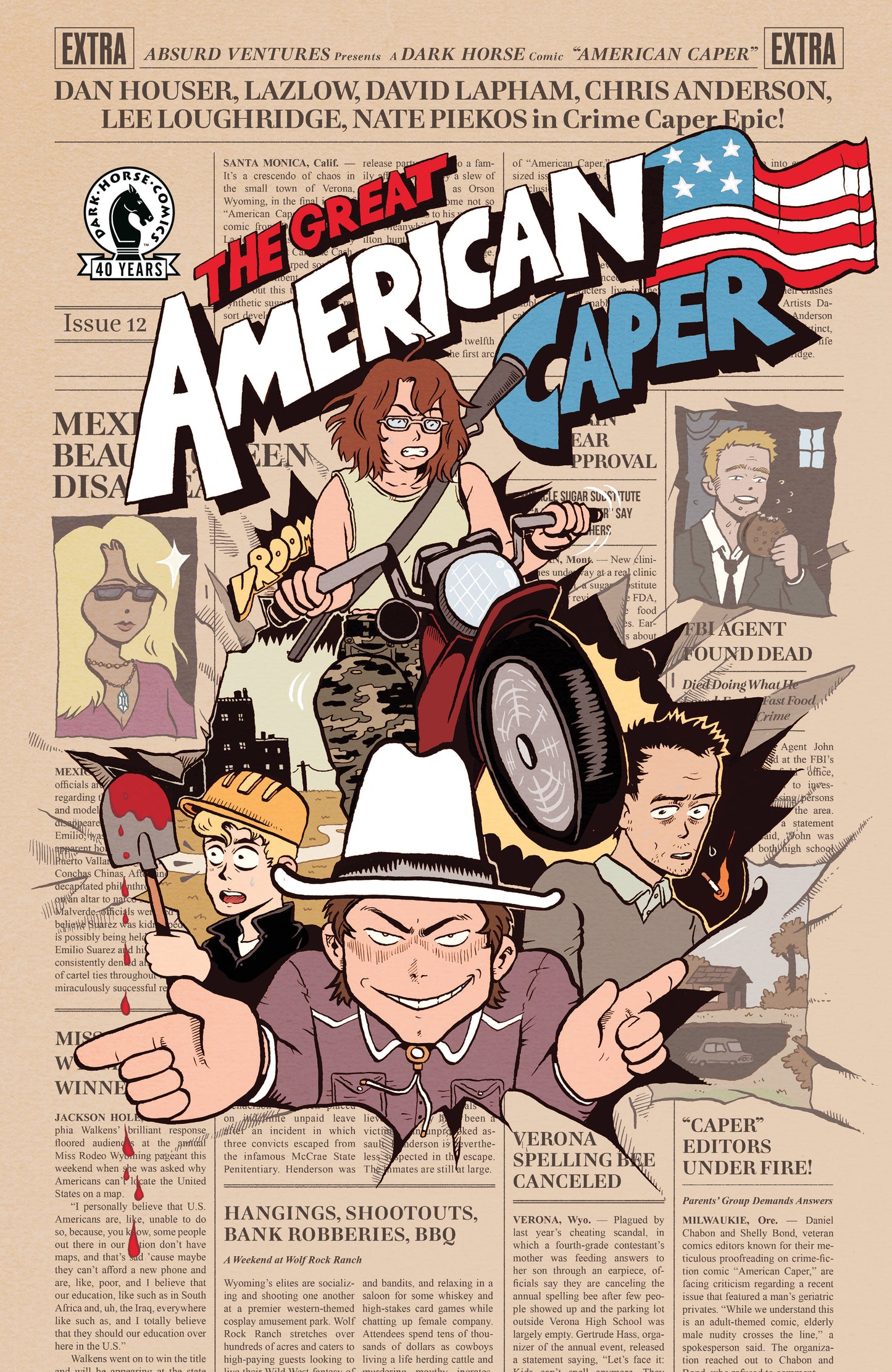 American Caper #12 (CVR C) (Caroline Cash) - PREORDER