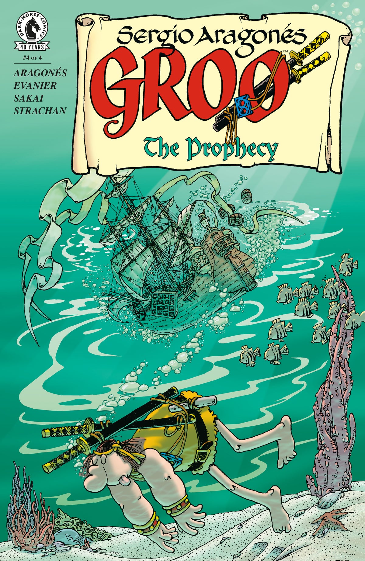 Groo: The Prophecy #4 (CVR A) (Sergio Aragonés) - PREORDER