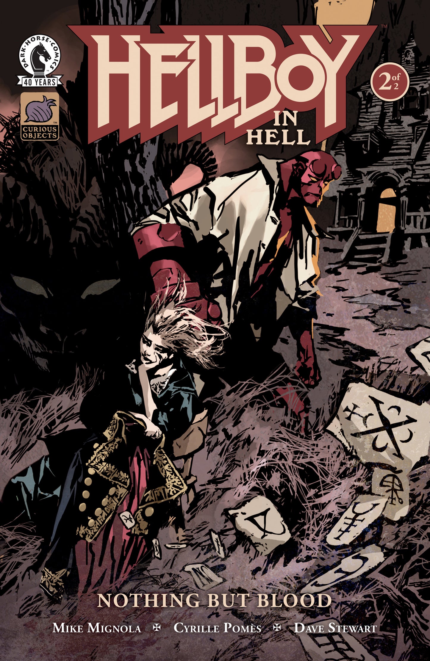 Hellboy in Hell: Nothing But Blood #2 (CVR B) (Marc Riou) - PREORDER