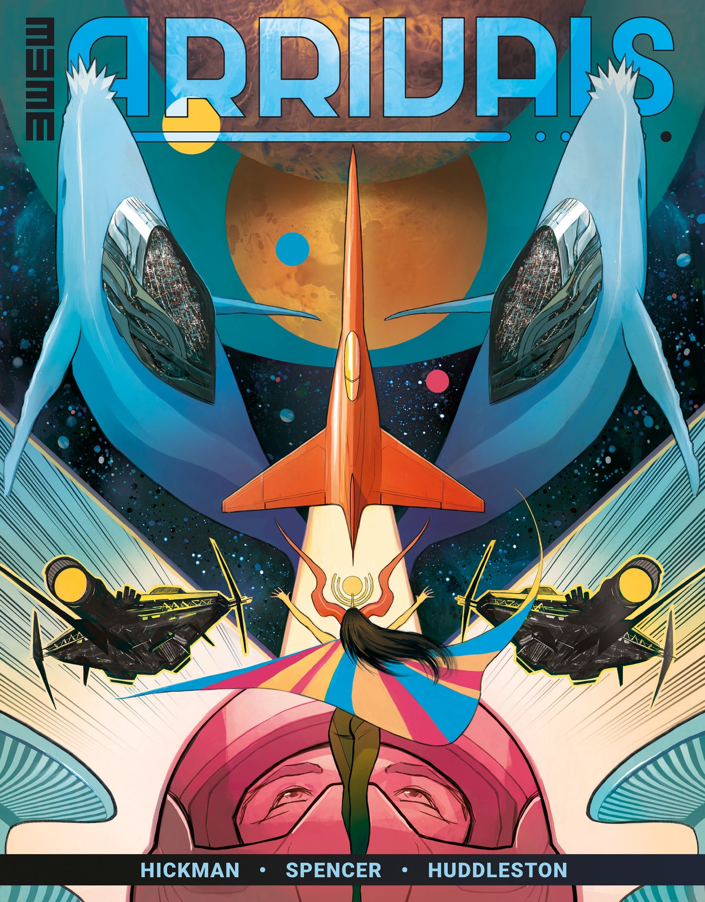 Arrivals #1 (CVR A) (3W3M) (Mike Huddleston) - PREORDER
