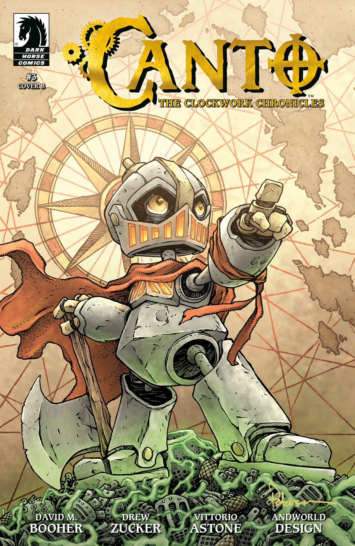 Canto: The Clockwork Chronicles #3 (CVR B) (David Petersen) - PREORDER