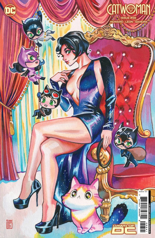 Catwoman #58 (Cover E 1:25 Rian Gonzales Card Stock Variant)
