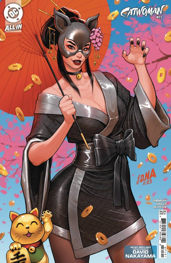 アメコミ naka Catwoman #71 (Cover D David Nakayama Artist Spotlight Card Stock