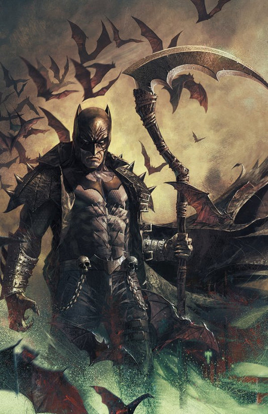 Dark Nights: Death Metal #7 (Unknown Comics / Comic Traders / Street Level Hero Marco Mastrazzo Virgin Variant)