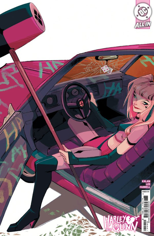 Harley Quinn #44 (Cover F 1:25 Sarah Baslaim Card Stock Variant)