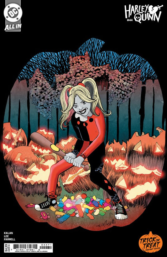Harley Quinn #44 (Cover D Kelley Jones Trick or Treat Card Stock Variant)
