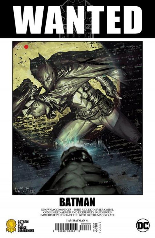 I Am Batman #1 (Cover E 1:25 Kael Ngu Card Stock Variant)