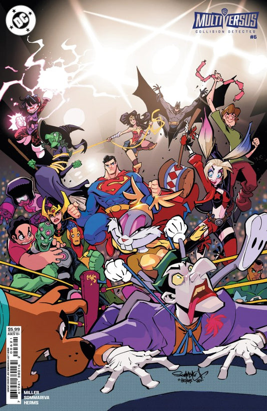 MultiVersus: Collision Detected #6 (Cover B Jon Sommariva Card Stock Variant)