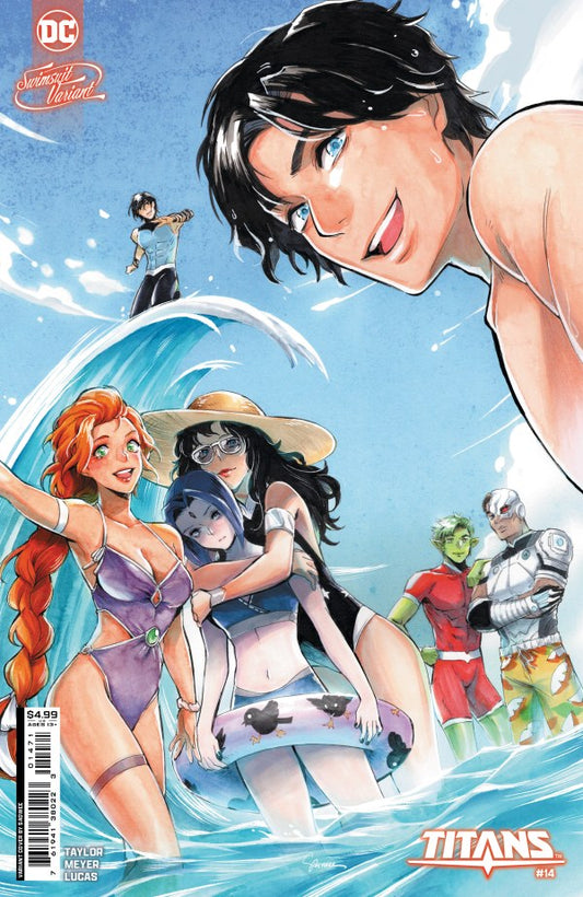 Titans #14 (Cover E Saowee Swimsuit Card Stock Variant)