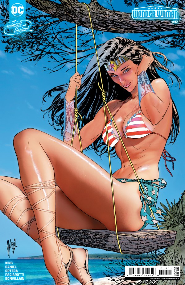 Wonder Woman #12 (Cover D Guillem March Swimsuit Card Stock Variant)