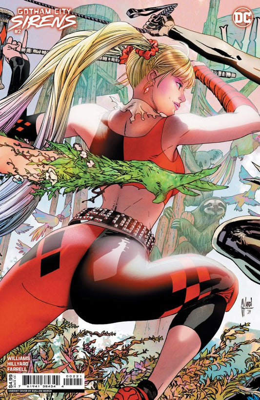 Gotham City Sirens #2 (Cover D Guillem March Card Stock Variant)