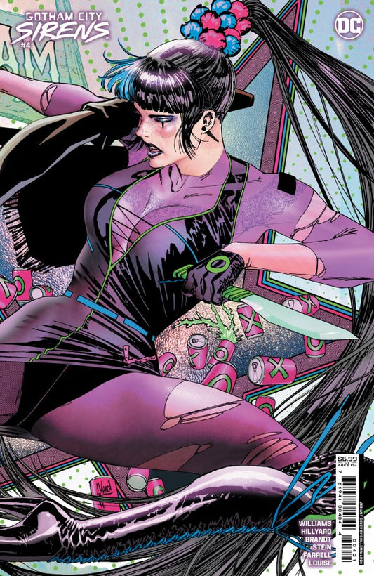 Gotham City Sirens #4 (Cover D Guillem March Connecting Card Stock Variant)