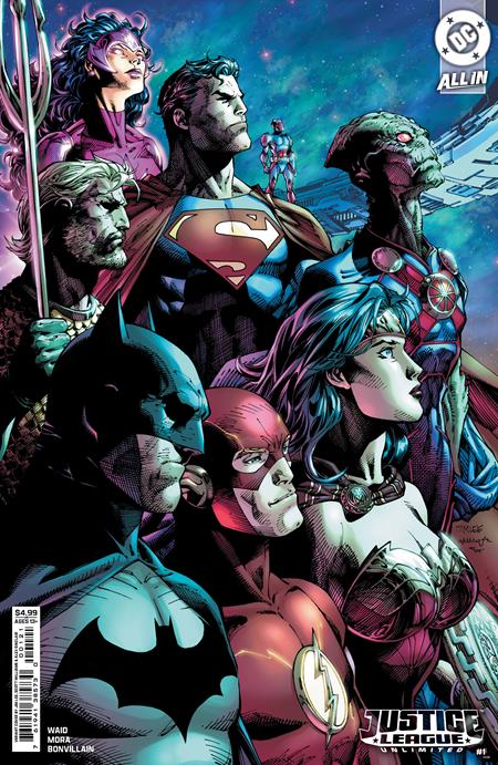 Justice League Unlimited #1 (Cover B Jim Lee Card Stock Variant)