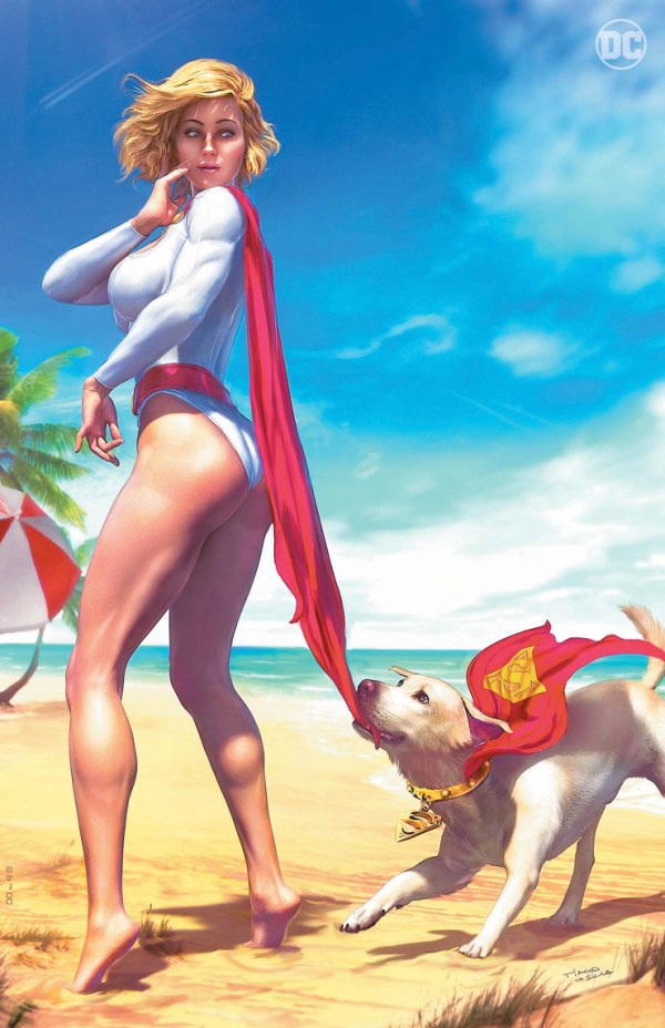 G'nort's Illustrated Swimsuit Edition #1 (616 Comics / Unknown Comics / Comic Traders / Street Level Hero NYCC Tiago Da Silva Coppertone Homage Foil Virgin Variant)