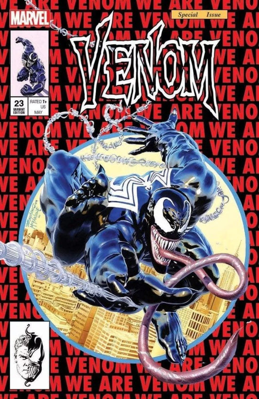 Venom #23 (Unknown Comics / (616) Comics / Comic Traders / Antihero Gallery Mike Mayhew ASM 300 Homage Foil Variant)
