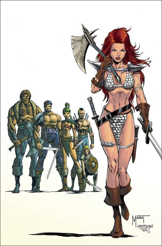 Red Sonja #8 (Marat Mychaels 1:7 Virgin Variant)