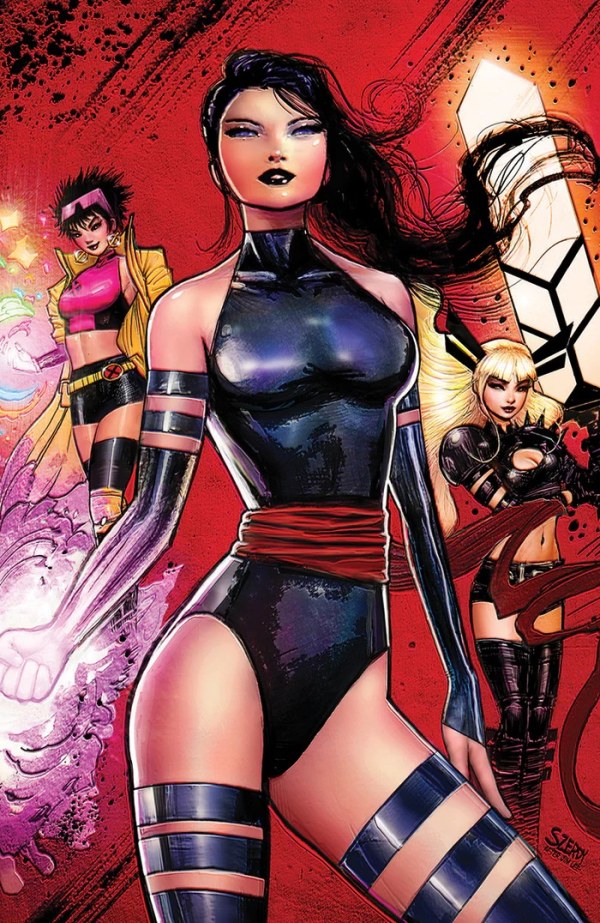 Psylocke #2 (Unknown Comics / Comic Traders / Sleeping Giant Nathan Szerdy Virgin Variant)