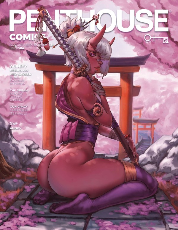 Penthouse Comics #4 (Cover B Filippo Curzi Variant)