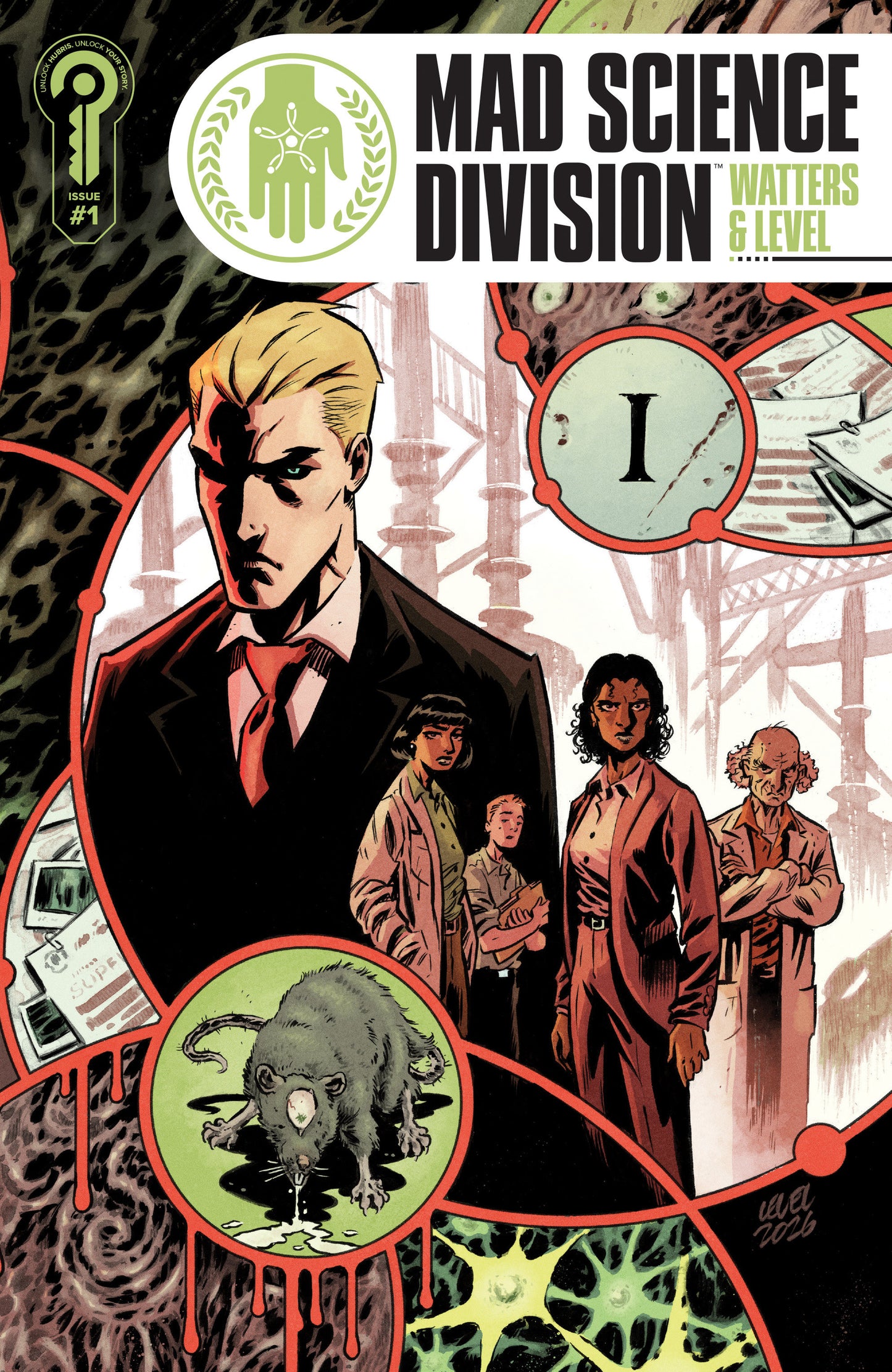 Mad Science Division #1 (Cover A Brian Level) - PREORDER