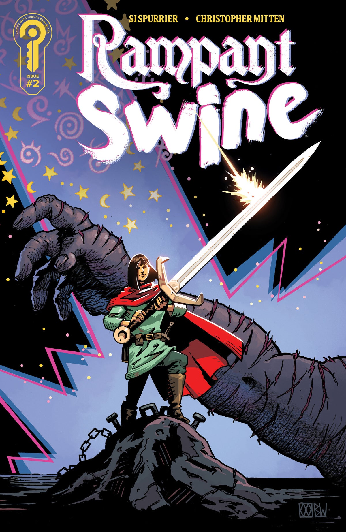 Rampant Swine #2 (Cover B Matt Wagner) - PREORDER