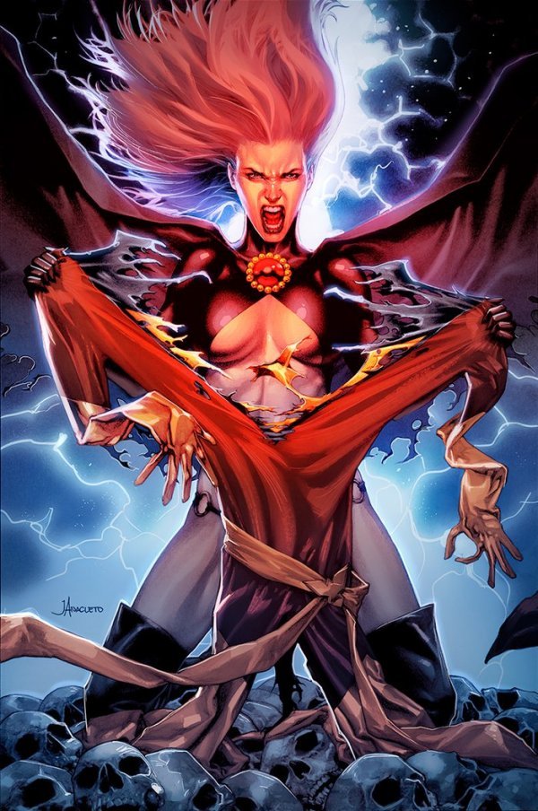 Hellions #3 (Unknown Comics Anacleto Red Virgin Variant)