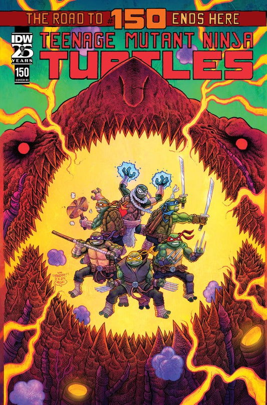 Teenage Mutant Ninja Turtles #150 (Cover E 1:10 Caspar Wijngaard Variant)