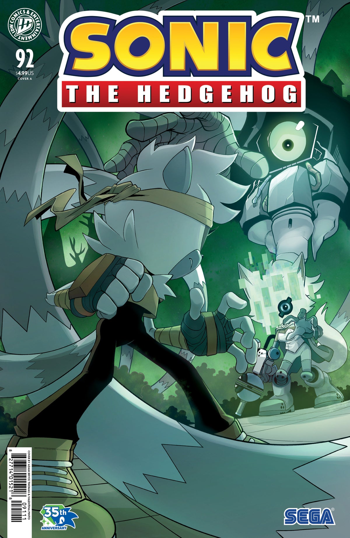 Sonic the Hedgehog #92 (Cover A (Thomas)) - PREORDER