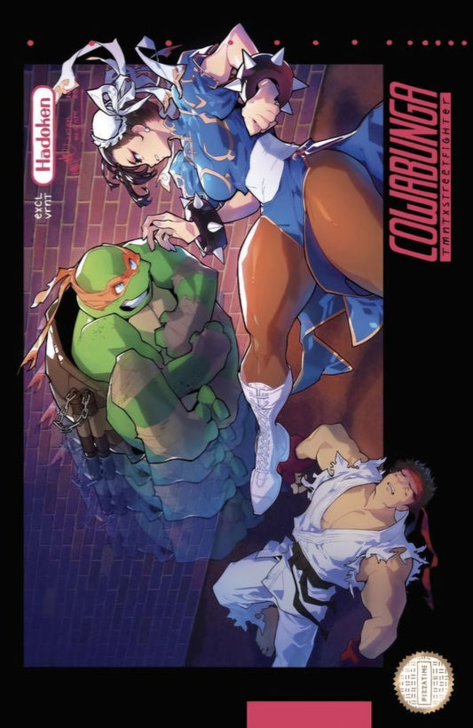 Teenage Mutant Ninja Turtles vs. Street Fighter #4 (NYCC Rose Besch Variant)