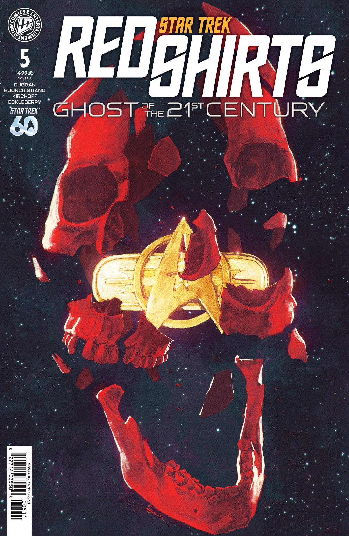 Star Trek: Red Shirts--Ghost of the 21st Century #5 (Cover A (Shehan)) - PREORDER
