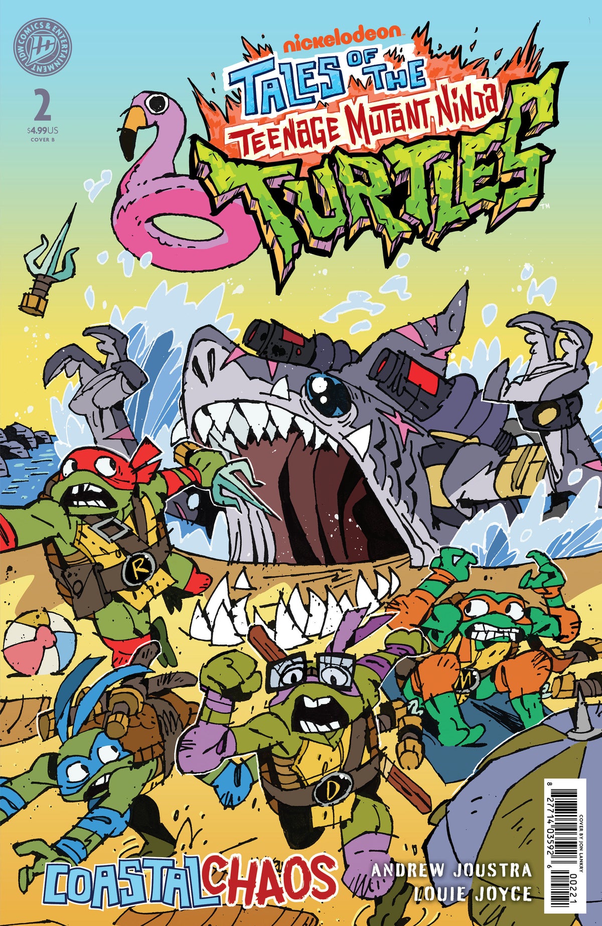 Tales of the Teenage Mutant Ninja Turtles: Coastal Chaos #2 (Variant B (Lankry)) - PREORDER