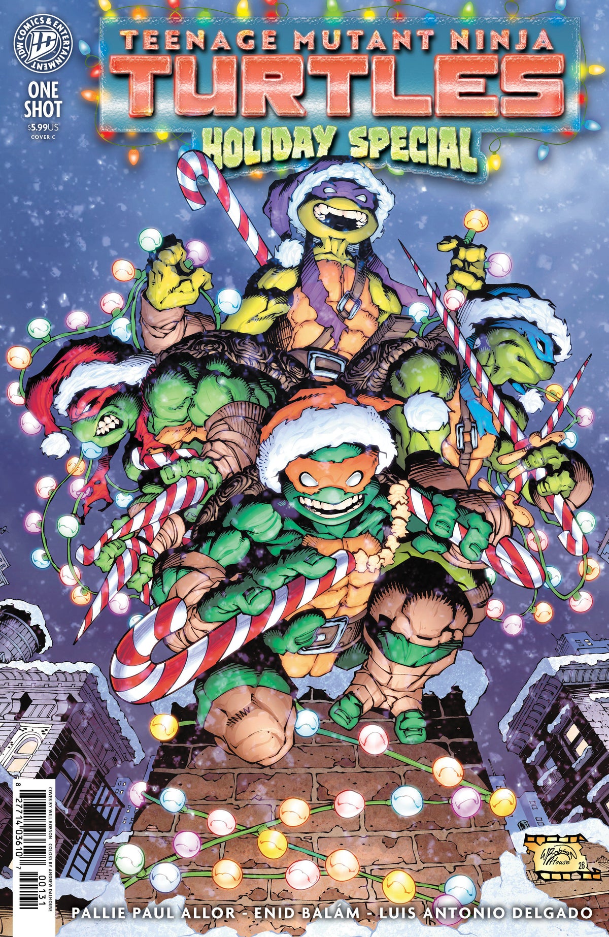 Teenage Mutant Ninja Turtles: Holiday Special Variant C (Robson) (Robson) - PREORDER