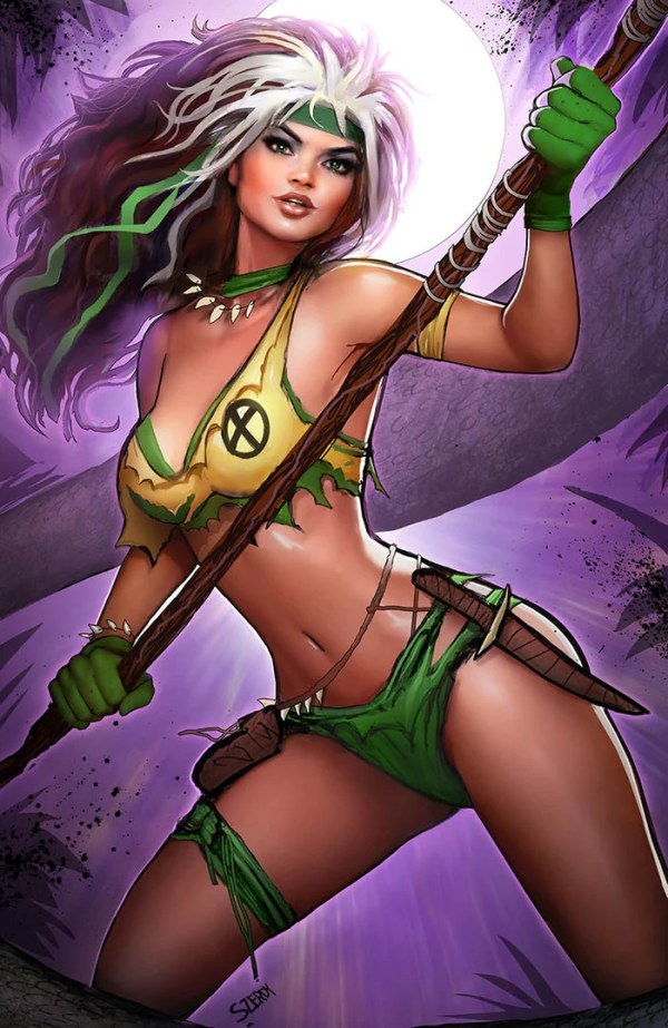 Rogue: The Savage Land #1 (Unknown Comics / Comic Traders / Sleeping Giant Nathan Szerdy Virgin Variant)