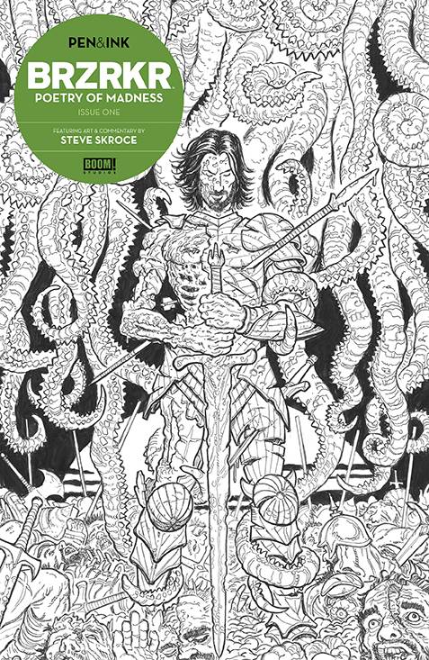 BRZRKR Poetry of Madness: Pen & Ink #1