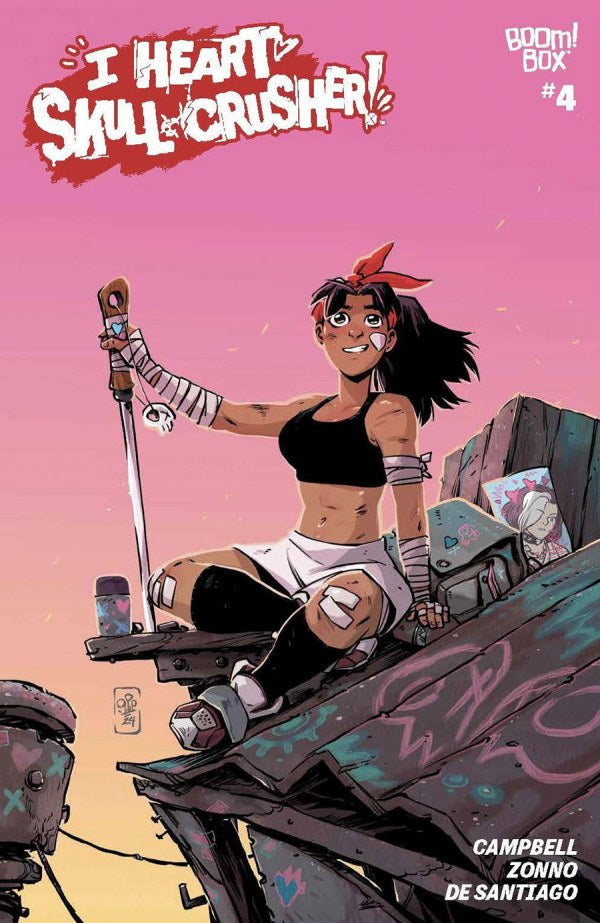 I Heart Skull-Crusher #4 (Cover B Michael Dialynas Variant)